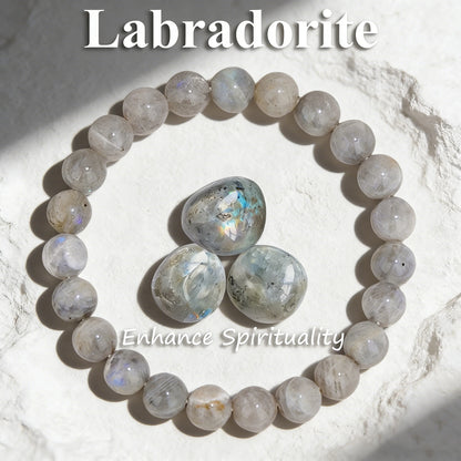 Natural Sodalite Stone Beaded Bracelet