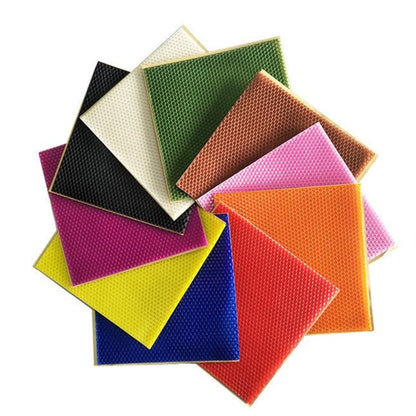 13-Piece Multi-Color Beeswax Sheet Set