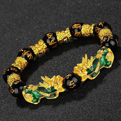 Feng Shui Five Elements Pixiu Wealth Bracelet