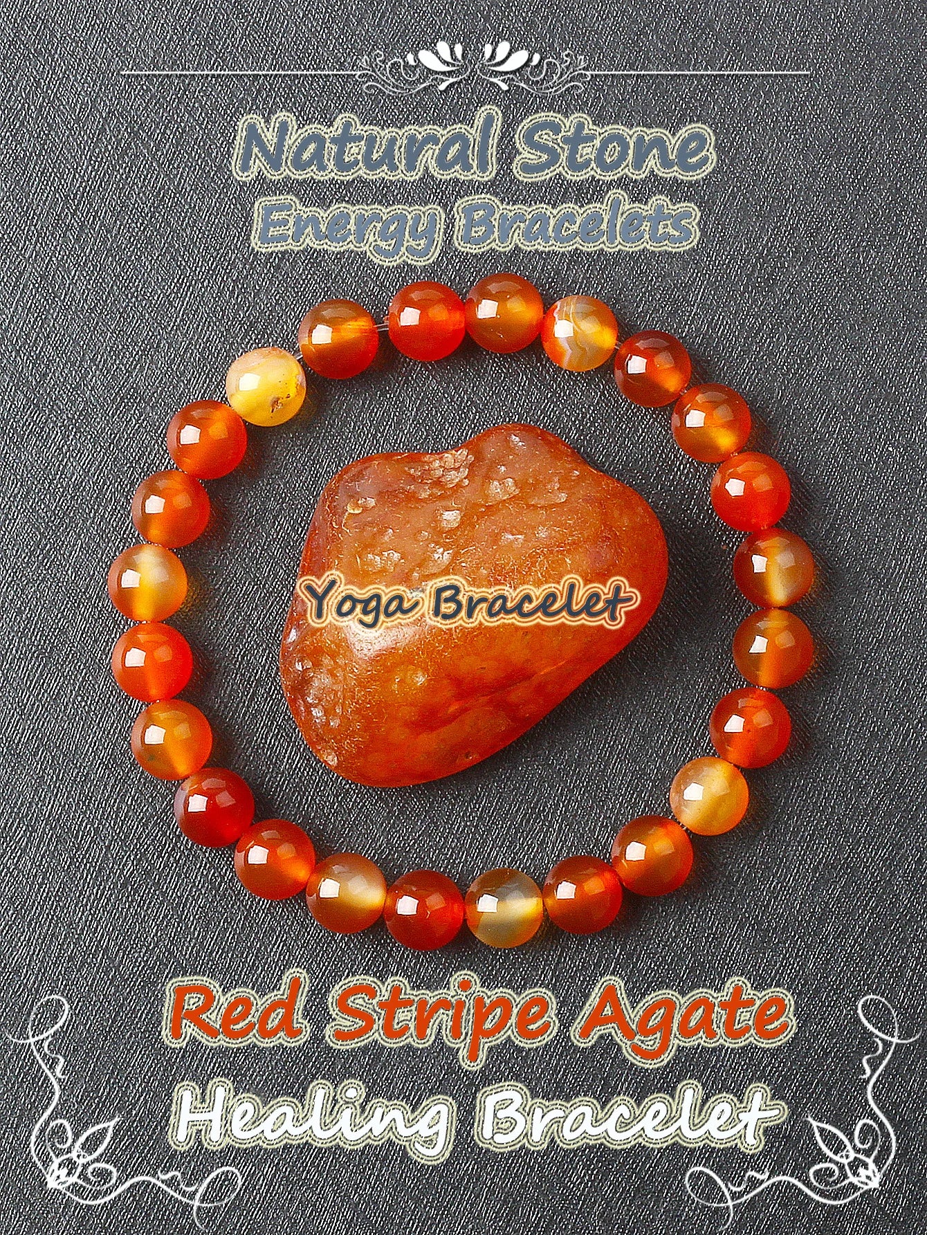 Amethyst Bead Bracelet