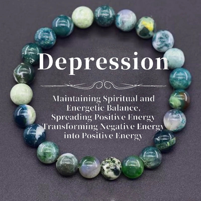 Natural Stone Symbolic Beaded Bracelet Collection