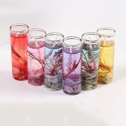 Aromatherapy Smokeless Ocean Shell Scented Jelly Candle