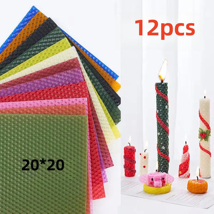 13-Piece Multi-Color Beeswax Sheet Set