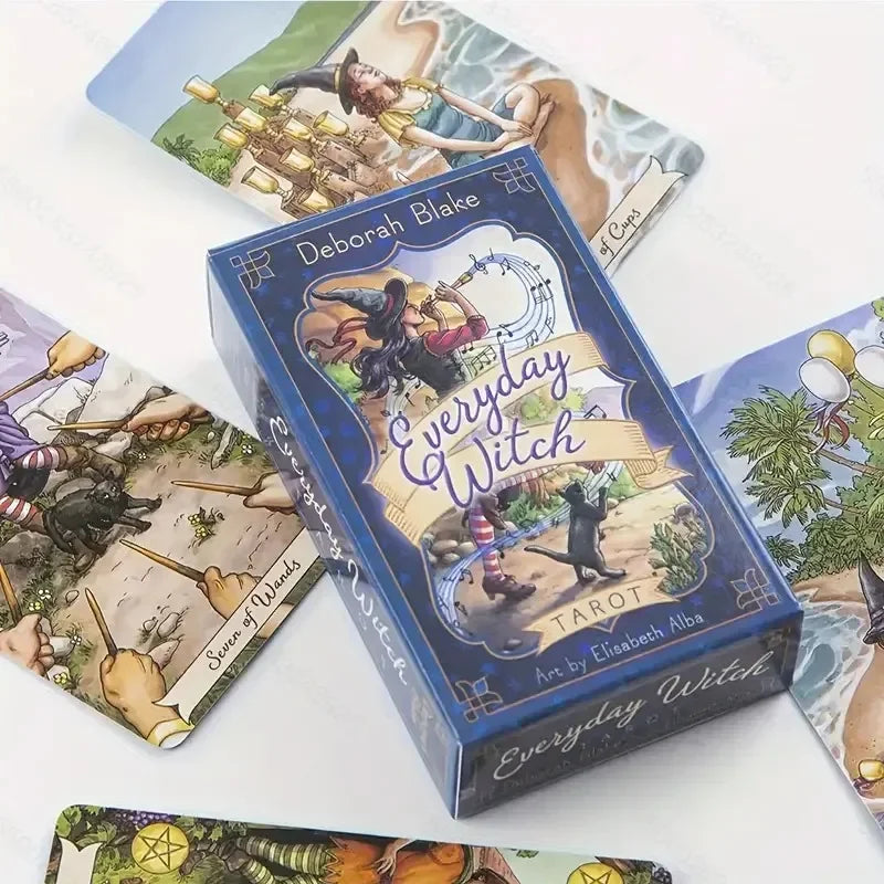 Everyday Witch Tarot Deck (78-Card Set)