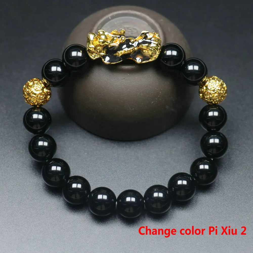 Feng Shui Five Elements Pixiu Wealth Bracelet