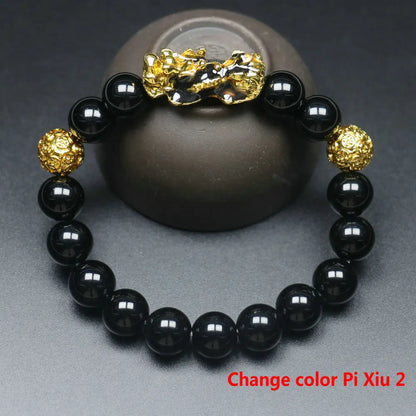 Feng Shui Five Elements Pixiu Wealth Bracelet