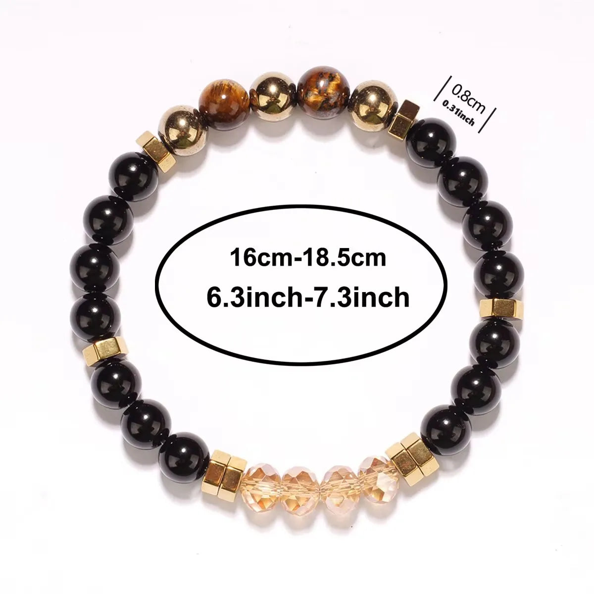 Exquisite Summer Hematite and Pyrite Money Magnet Bracelet