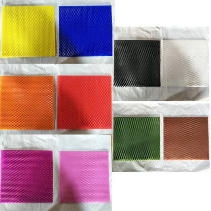 20 x 20cm Multi-Color Craft Beeswax Sheet Set