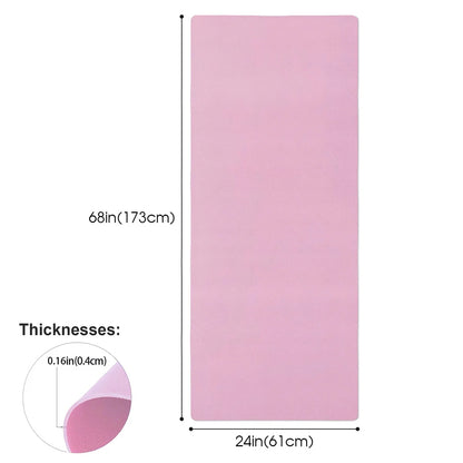 1pc 4mm Thick EVA Yoga Mat