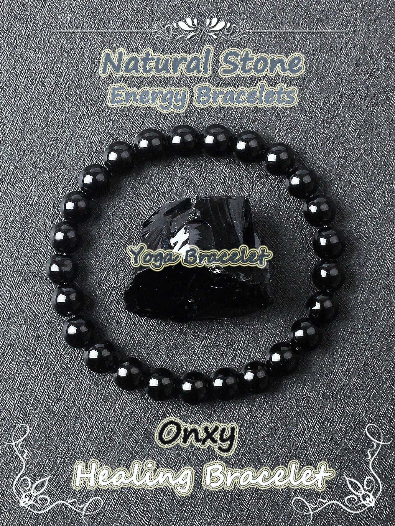 Amethyst Bead Bracelet