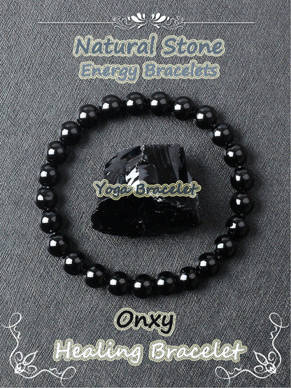 Amethyst Bead Bracelet