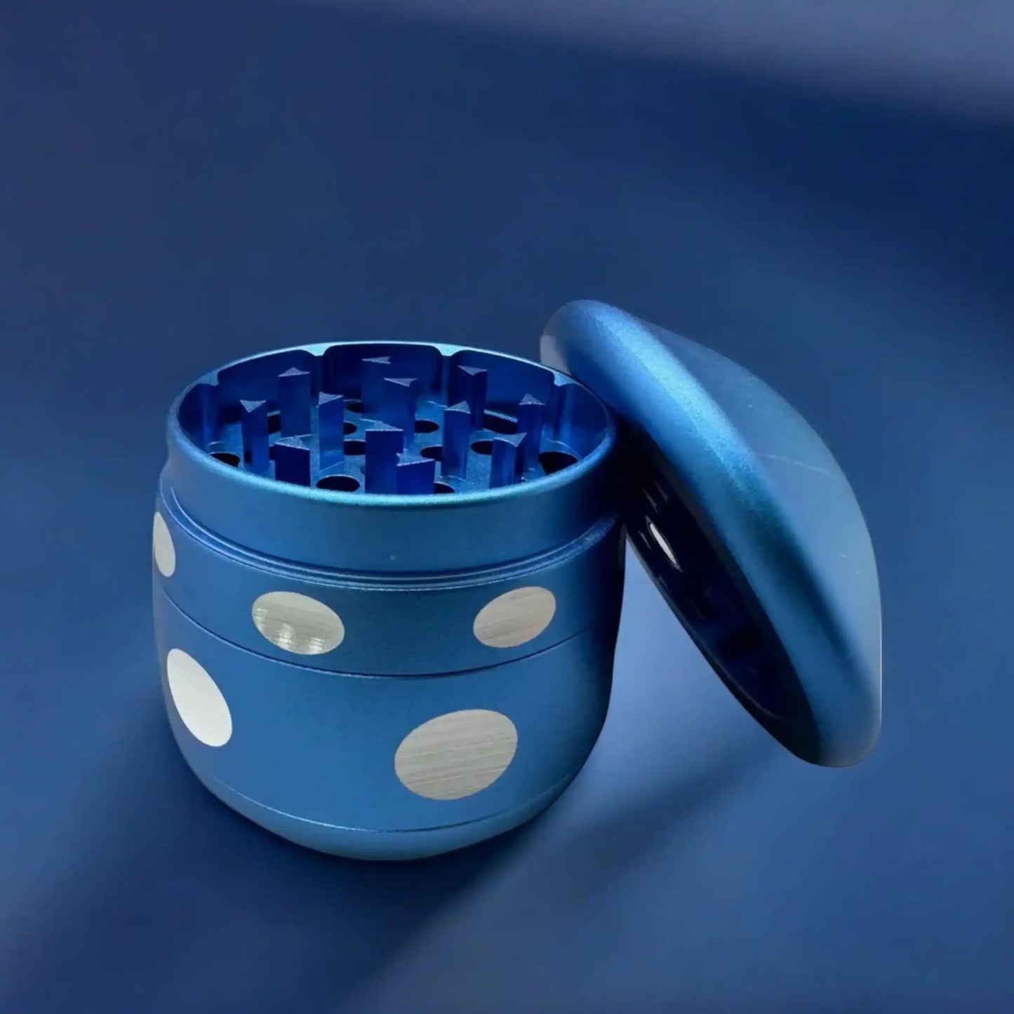 4-Layer Aluminum Mushroom Herb Grinder (63mm/2.5-inch)