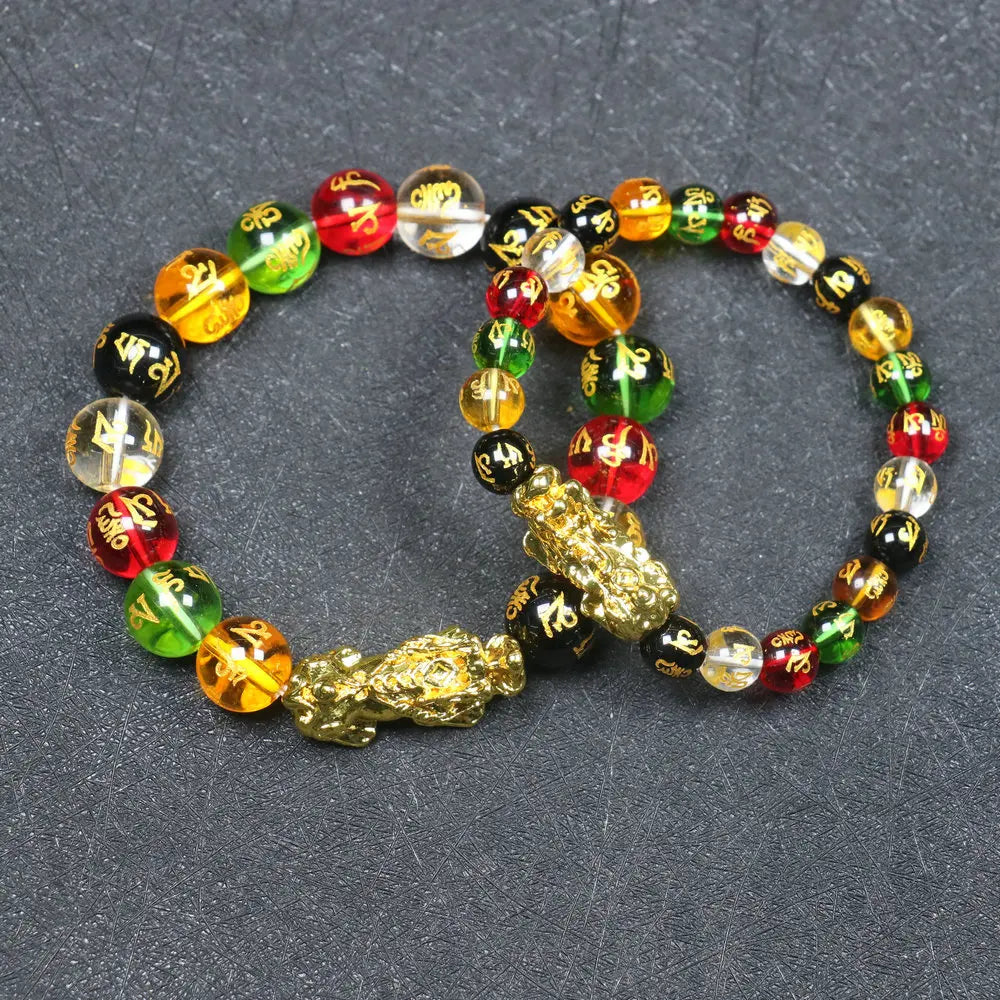 Feng Shui Five Elements Pixiu Wealth Bracelet