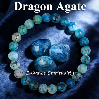 Natural Sodalite Stone Beaded Bracelet