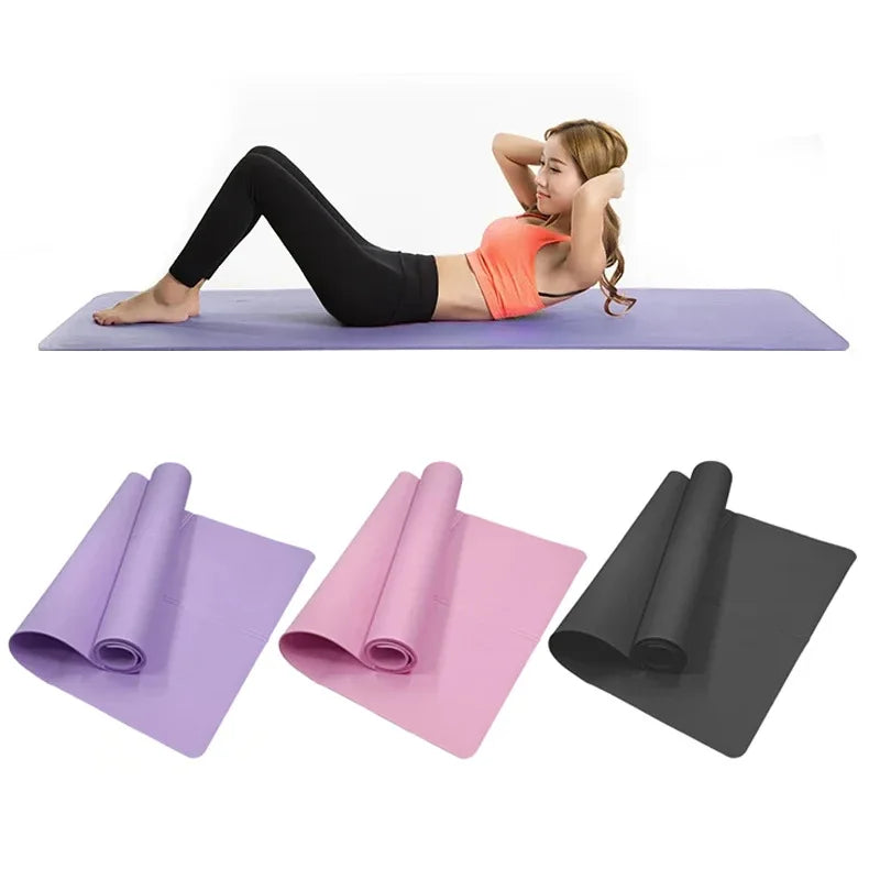 1pc 4mm Thick EVA Yoga Mat