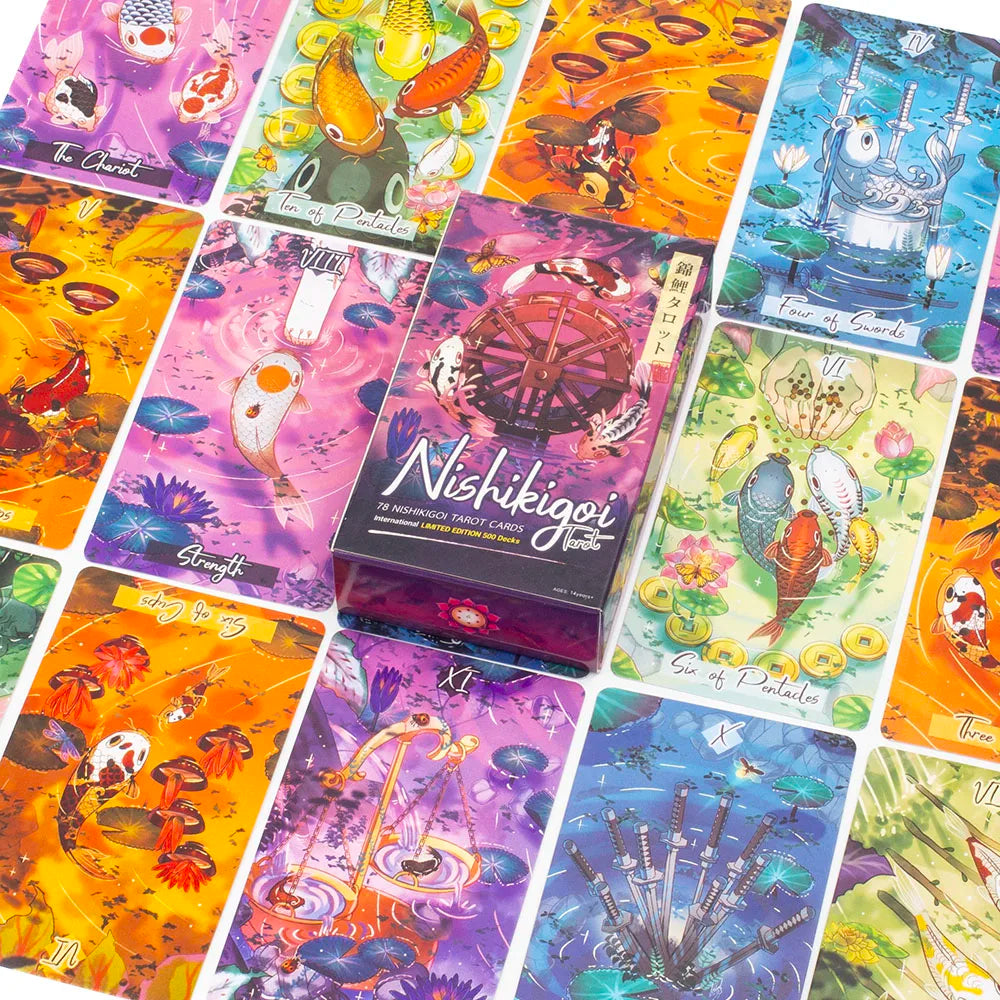 Nishikigoi Tarot (78-Piece English Version)