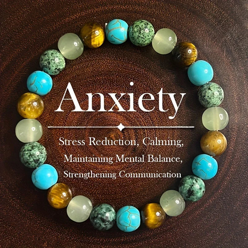 Natural Stone Symbolic Beaded Bracelet Collection