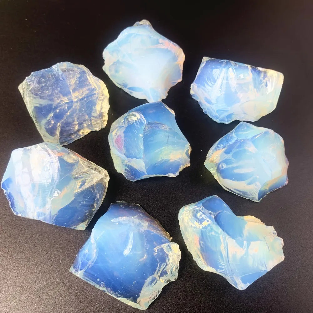 700g Natural Raw Opal Quartz Crystal