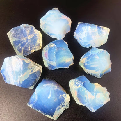 700g Natural Raw Opal Quartz Crystal