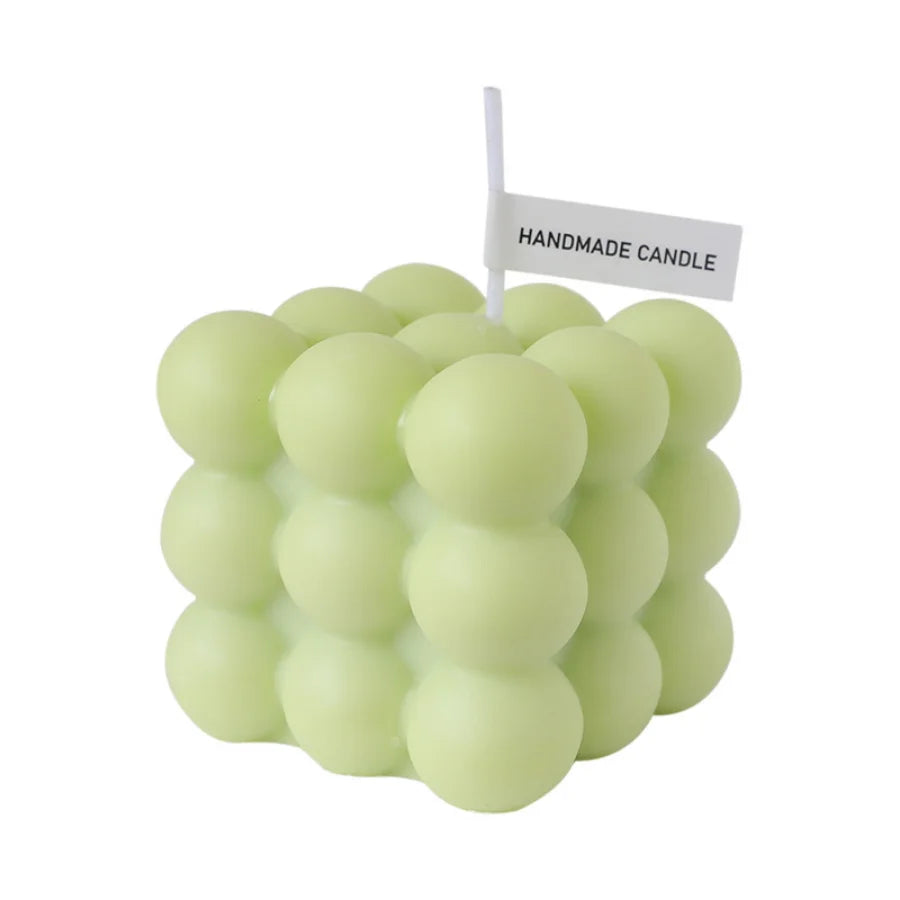 1pc Creative Ball-Shaped Soy Wax Magic Cube Aromatherapy Candle