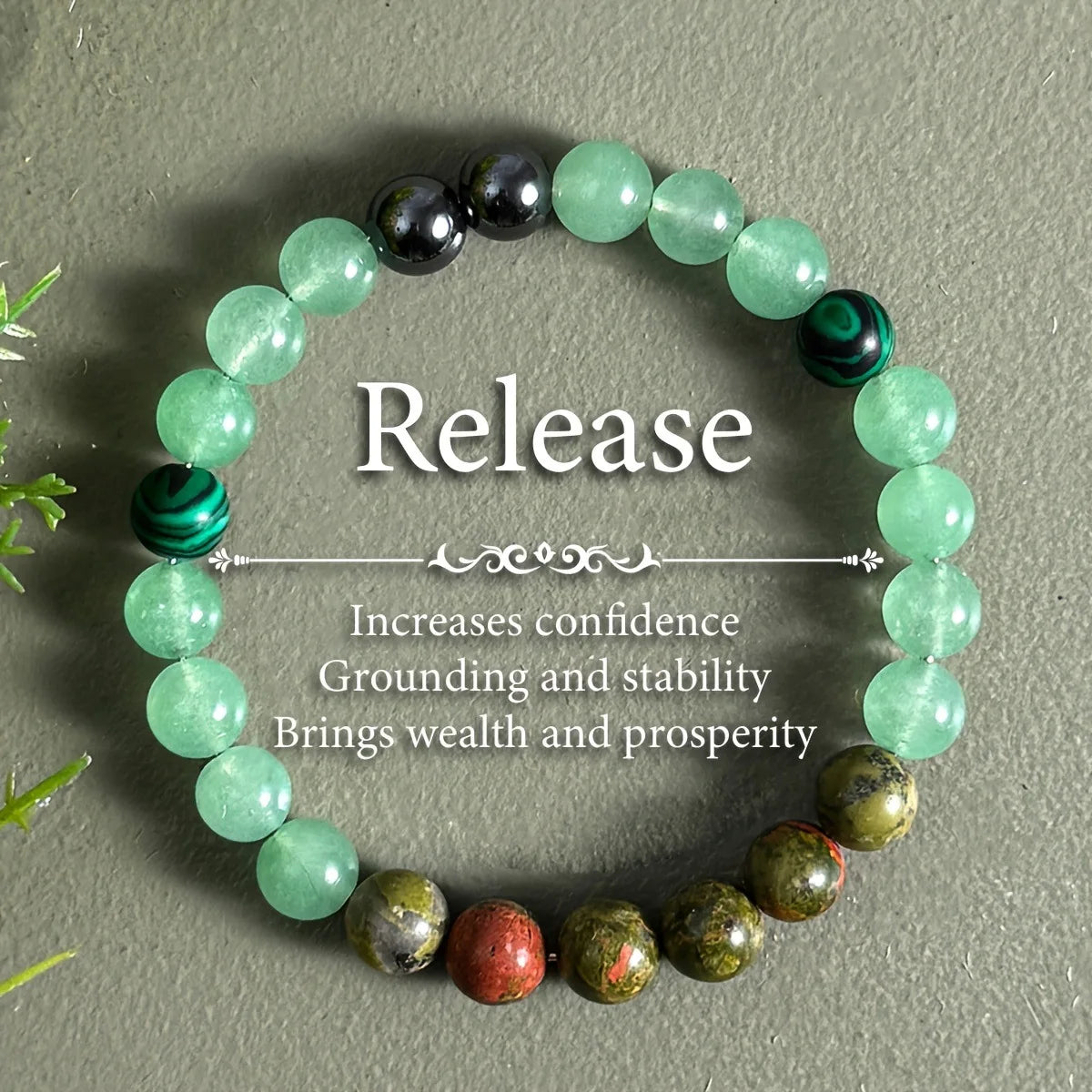 Natural Stone Symbolic Beaded Bracelet Collection
