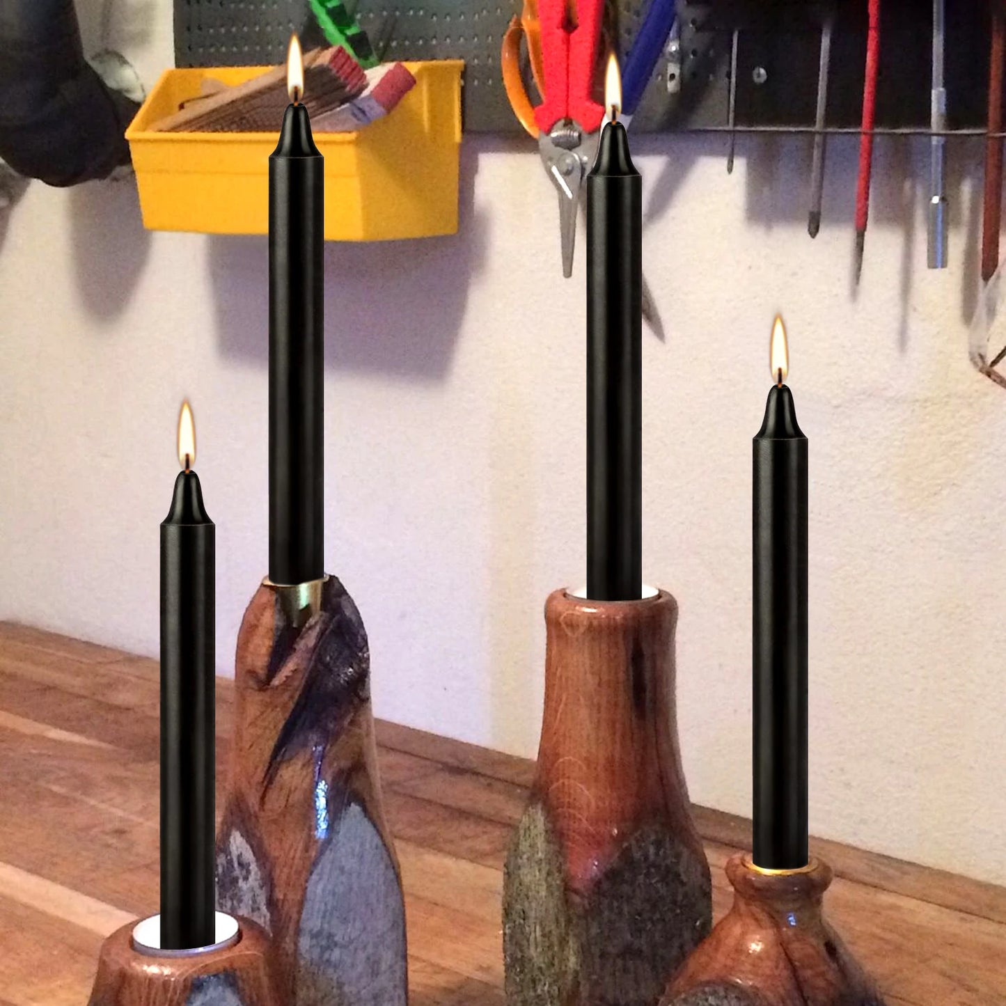 12-Piece Black Small Rod Wax Set