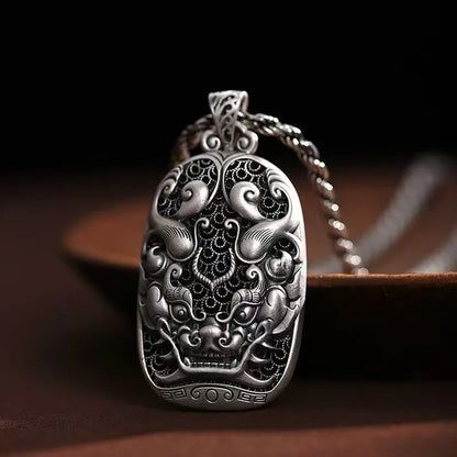 Lucky Pixiu Amulet Keychain