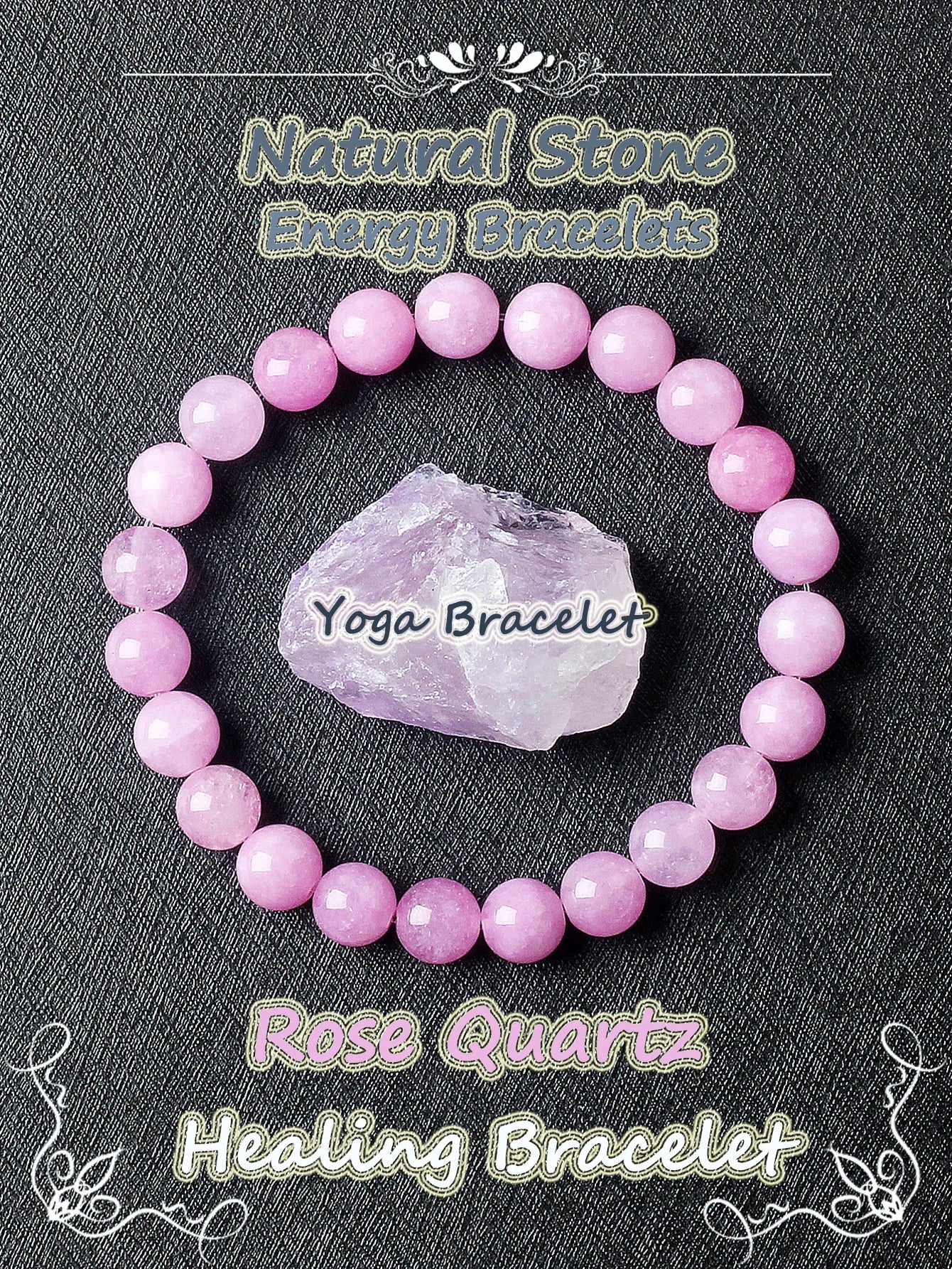 Amethyst Bead Bracelet