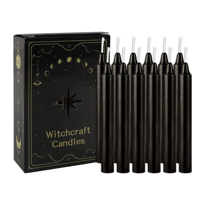 12-Piece Black Small Rod Wax Set