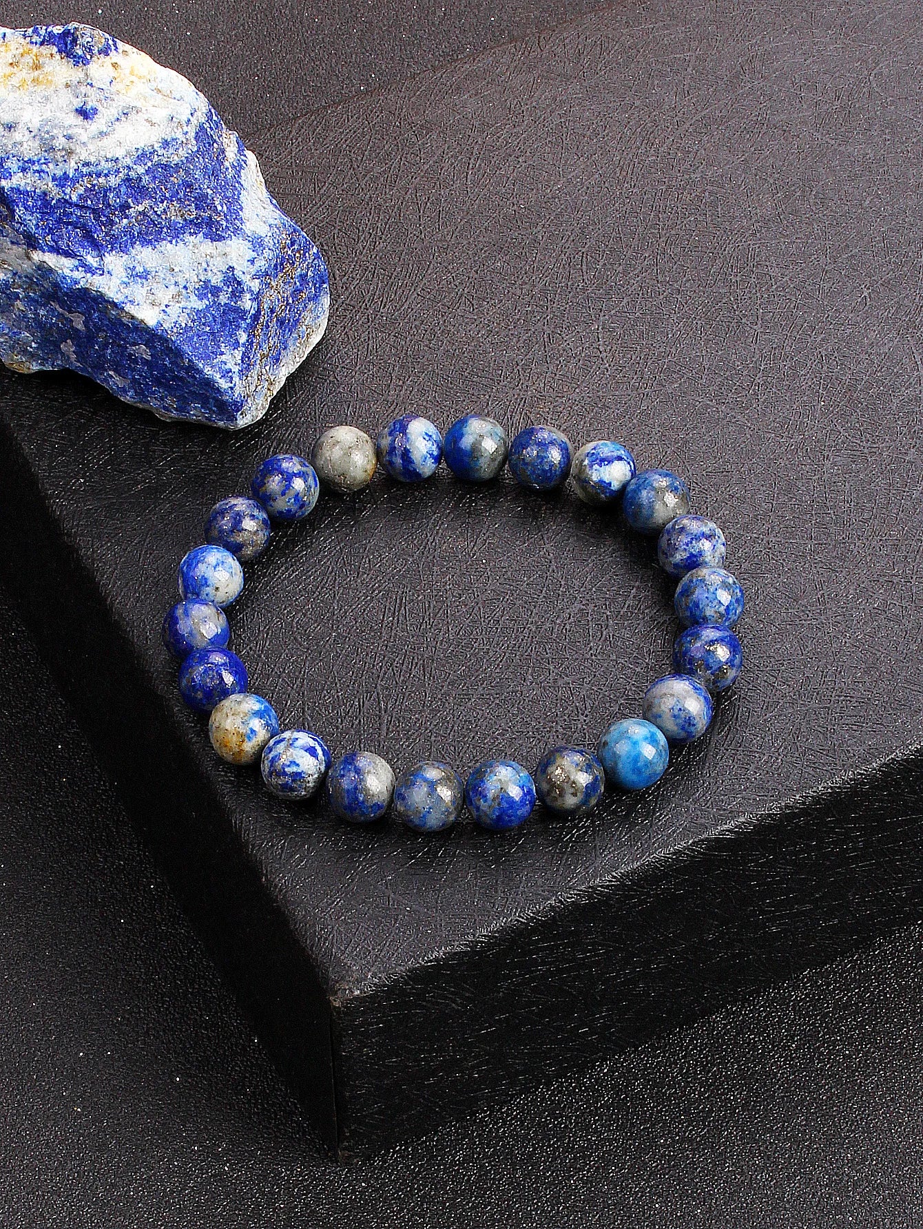 Handmade Natural Lapis Lazuli Stone Bracelet