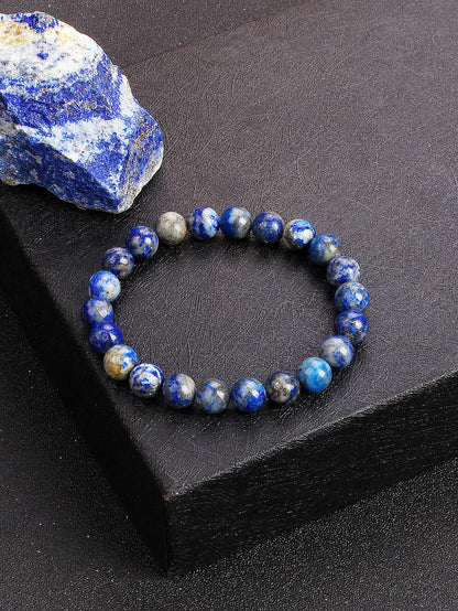 Handmade Natural Lapis Lazuli Stone Bracelet