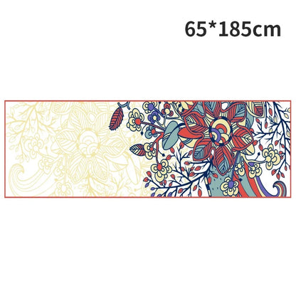 Printed Hot Yoga Mat Towel (185 x 63 cm)