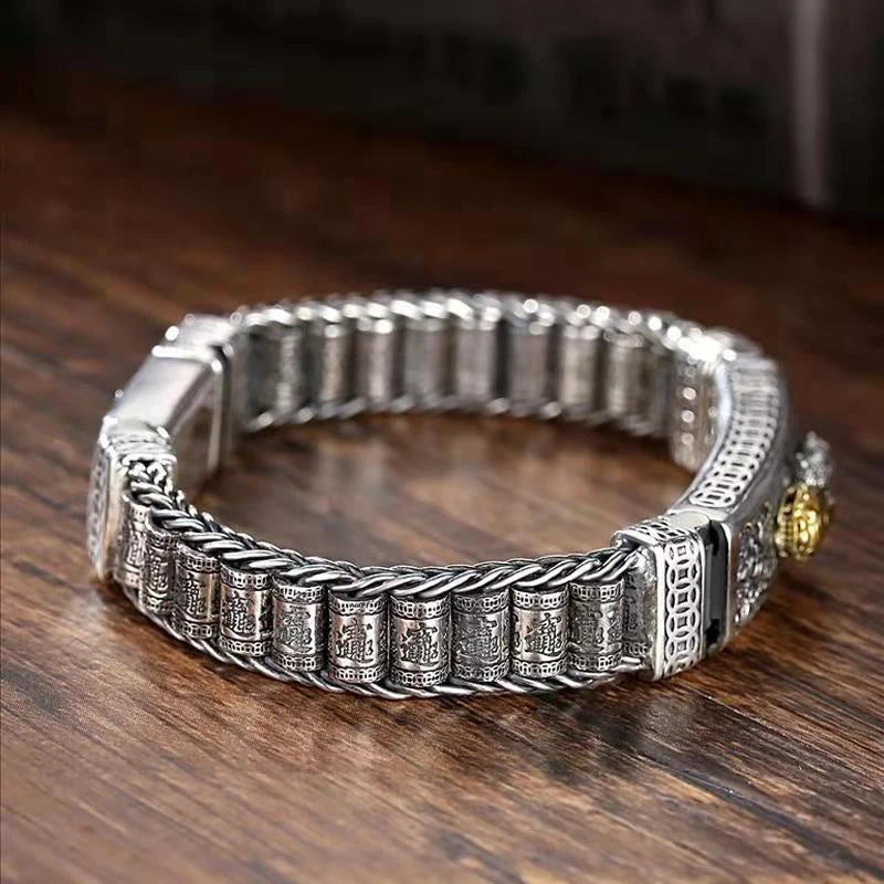 Rotatable Pixiu Charm Bracelet