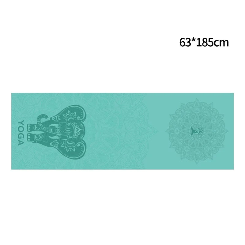 Printed Hot Yoga Mat Towel (185 x 63 cm)