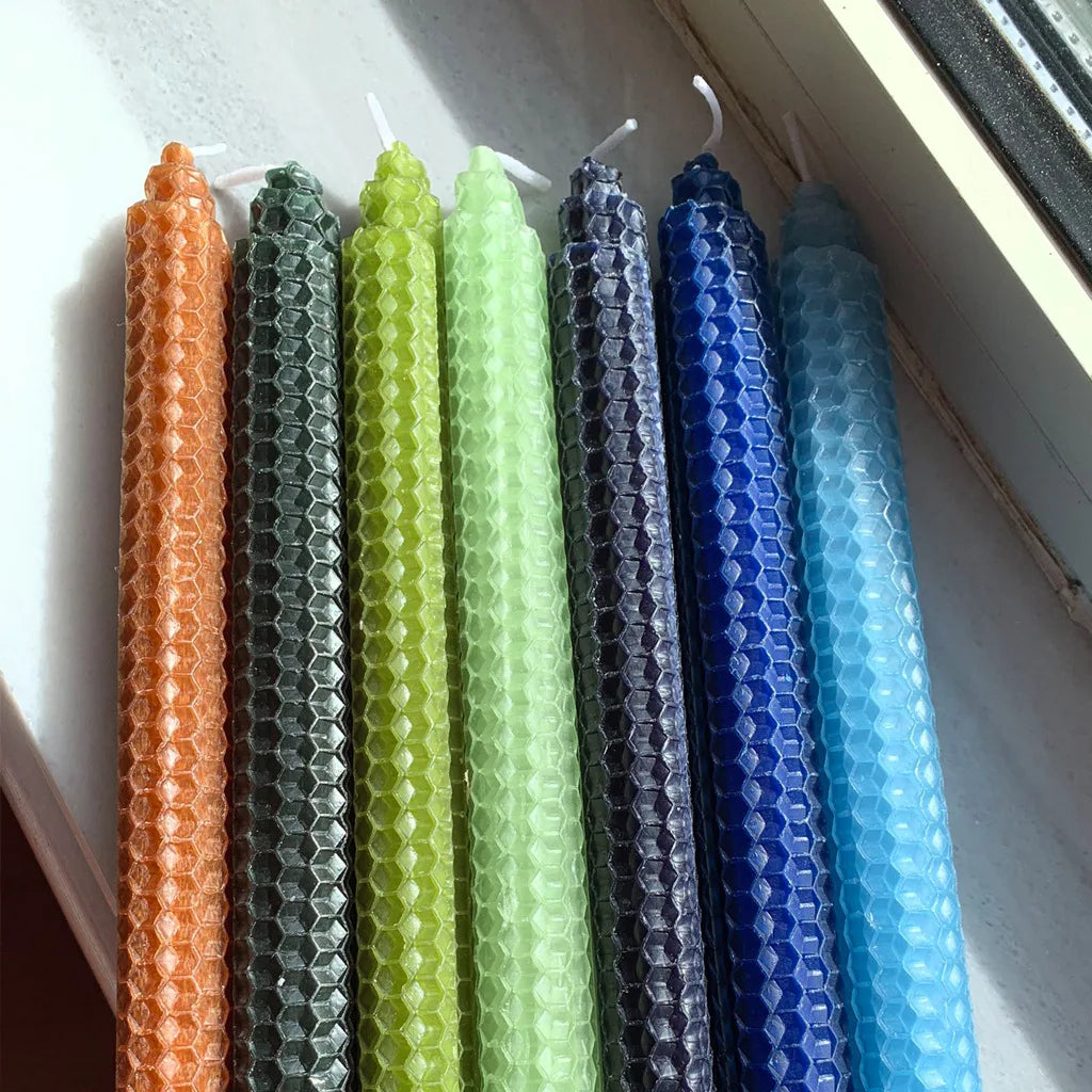 20 x 20cm Multi-Color Craft Beeswax Sheet Set