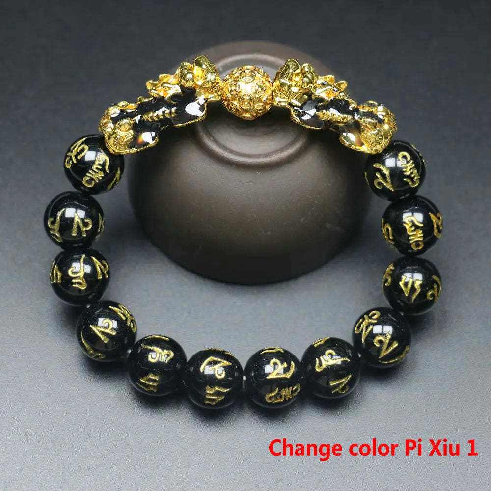 Feng Shui Five Elements Pixiu Wealth Bracelet