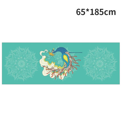 Printed Hot Yoga Mat Towel (185 x 63 cm)