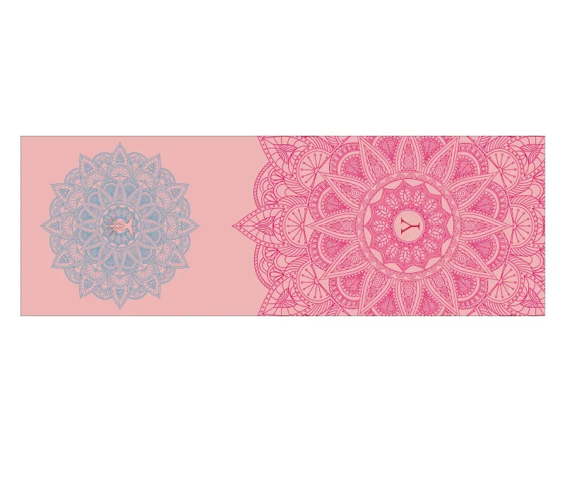 Printed Hot Yoga Mat Towel (185 x 63 cm)