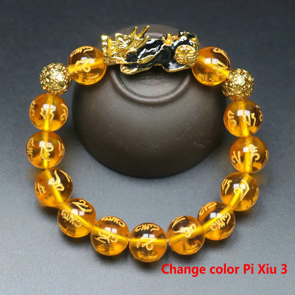 Feng Shui Five Elements Pixiu Wealth Bracelet