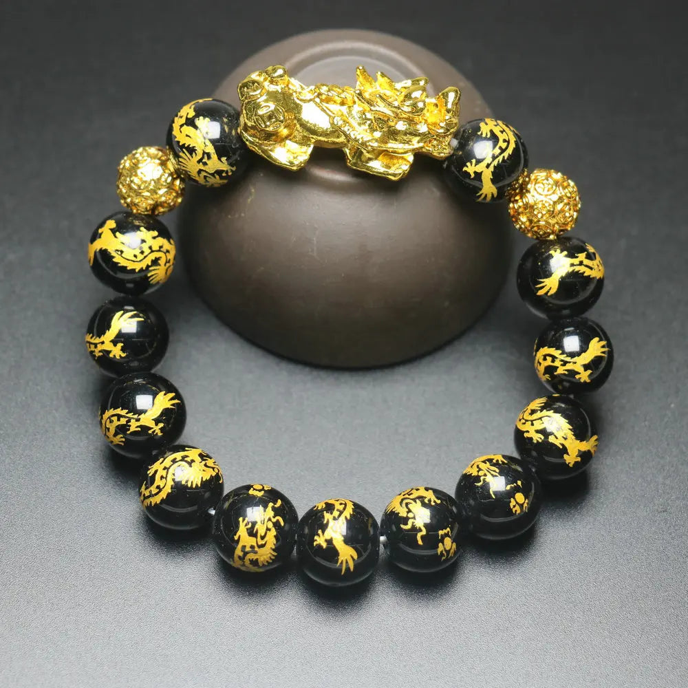 Feng Shui Five Elements Pixiu Wealth Bracelet