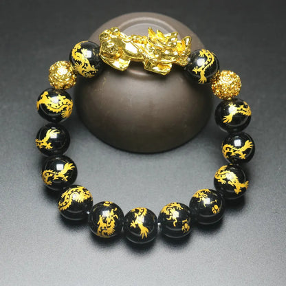 Feng Shui Five Elements Pixiu Wealth Bracelet