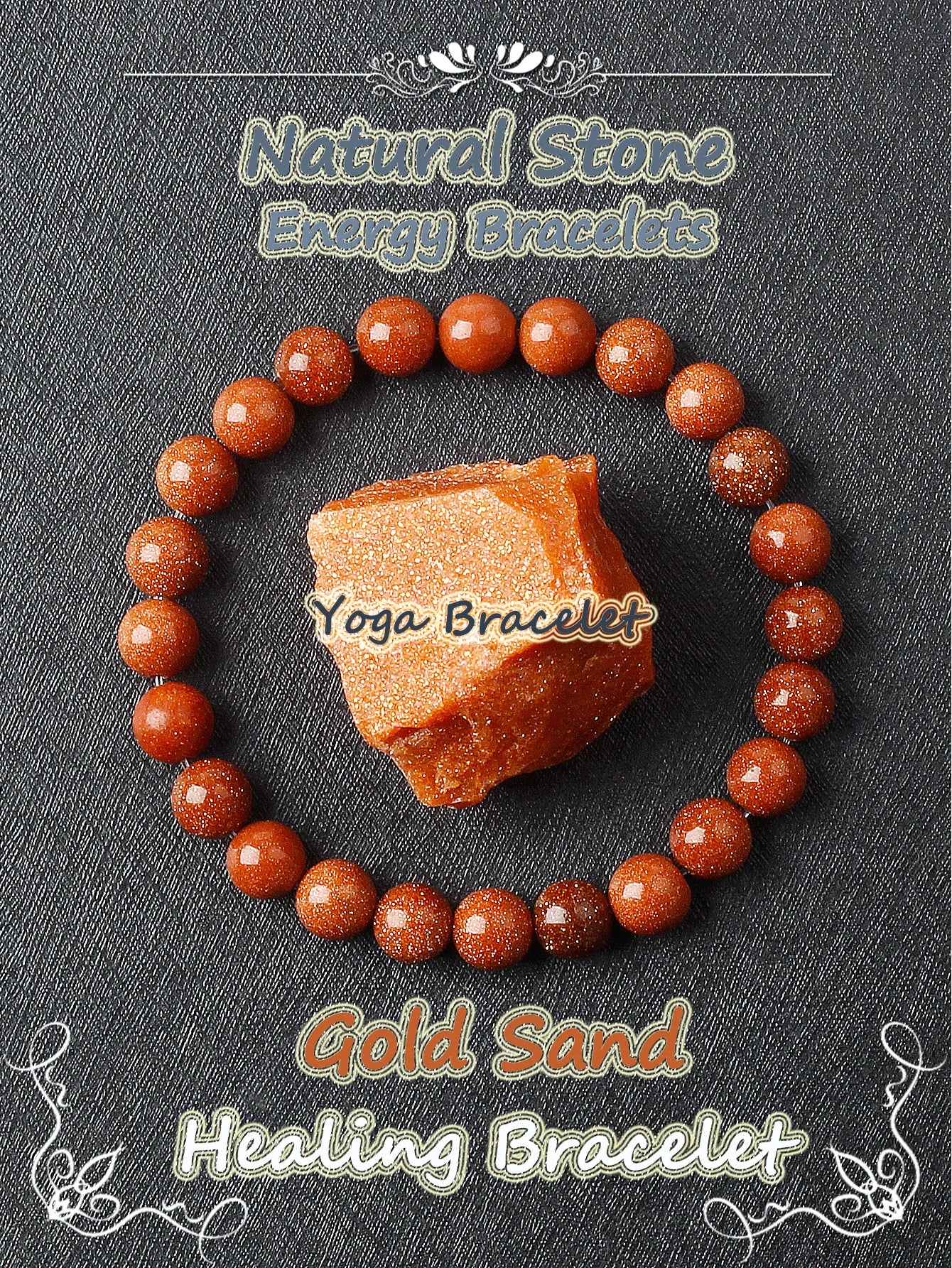 Amethyst Bead Bracelet