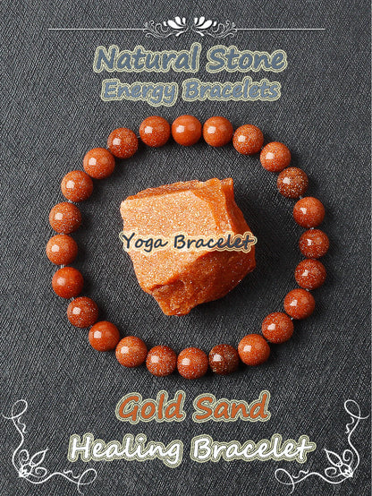 Amethyst Bead Bracelet