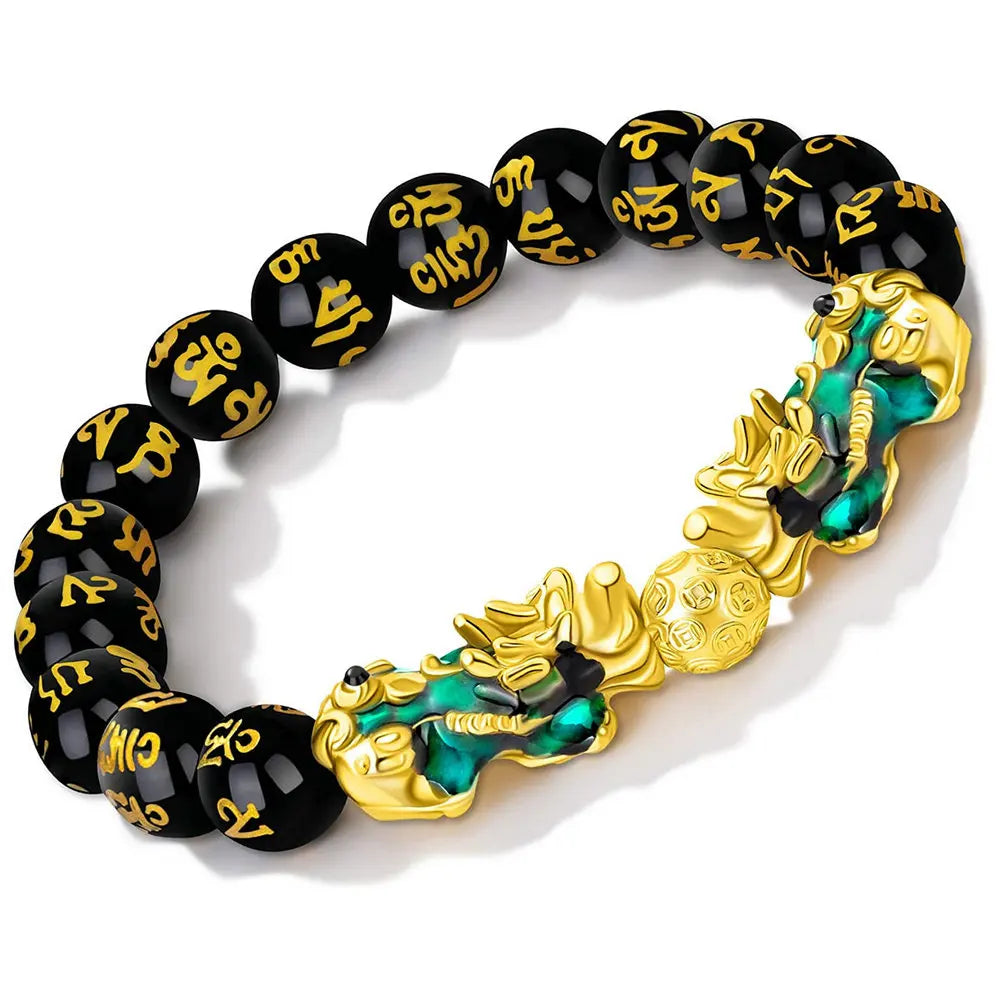 Feng Shui Five Elements Pixiu Wealth Bracelet