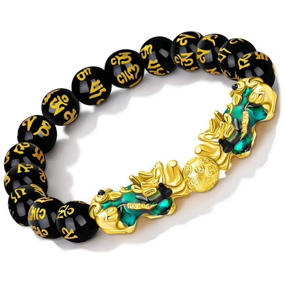 Feng Shui Five Elements Pixiu Wealth Bracelet