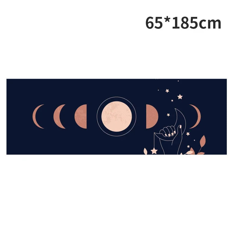 Printed Hot Yoga Mat Towel (185 x 63 cm)