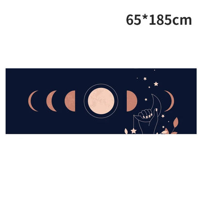 Printed Hot Yoga Mat Towel (185 x 63 cm)