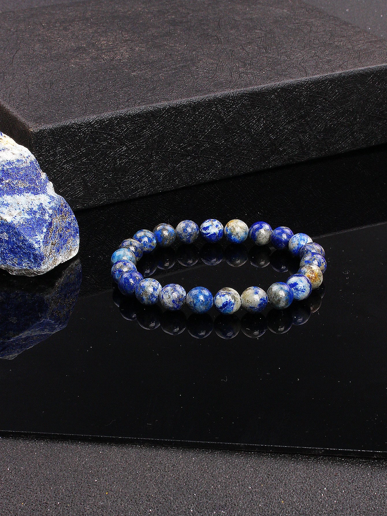 Handmade Natural Lapis Lazuli Stone Bracelet