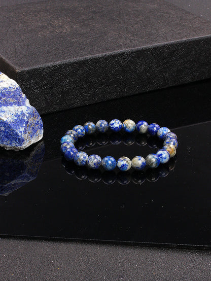 Handmade Natural Lapis Lazuli Stone Bracelet
