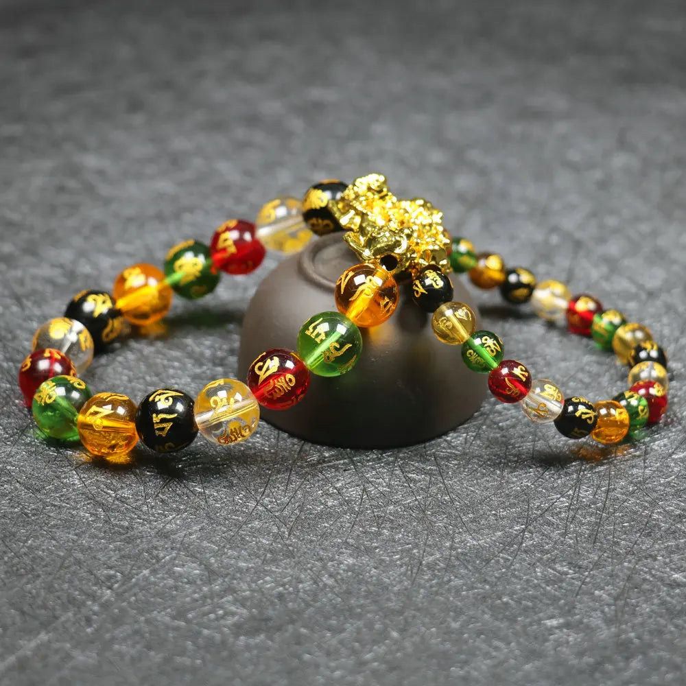Feng Shui Five Elements Pixiu Wealth Bracelet